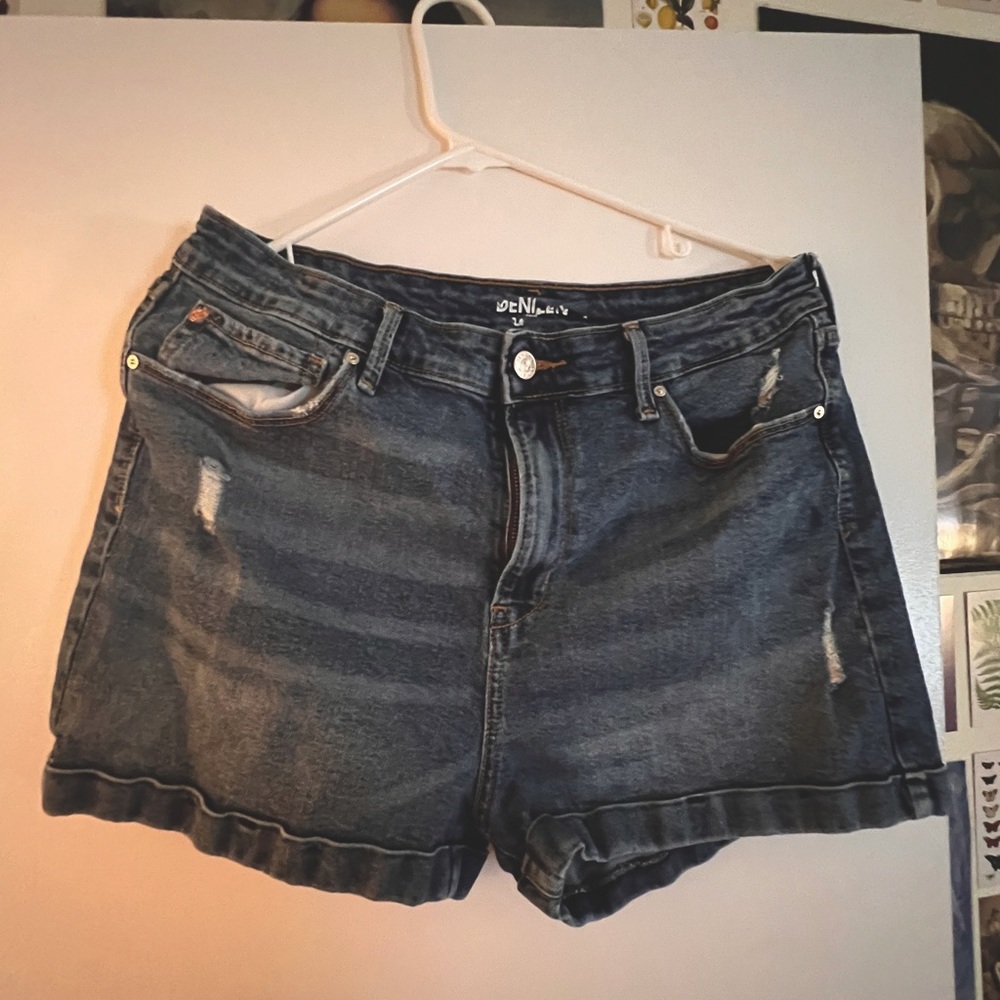 Blue Jean Shorts
